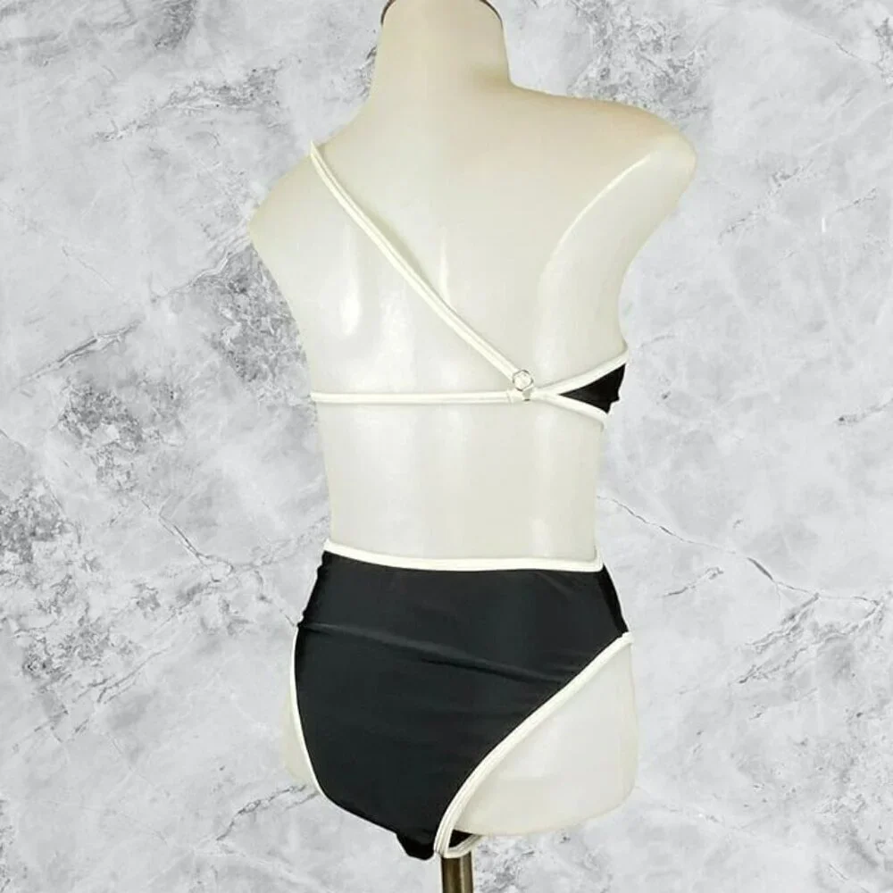lovewave The Amalia One Piece - Black & Ivory